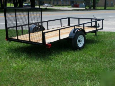 New brand 2007 quality built 5 x 10 golf cart trailer 