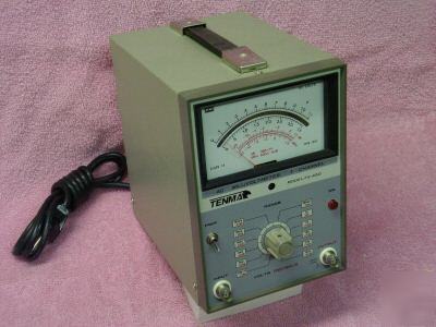 Tenma ac millivoltmeter 72-450 mint condition 