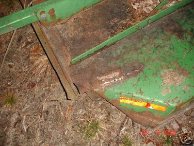 Used john deere 513 bushhog mower working condition