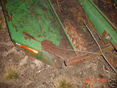 Used john deere 513 bushhog mower working condition