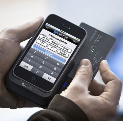 Verifone payware mobile solution for the iphone