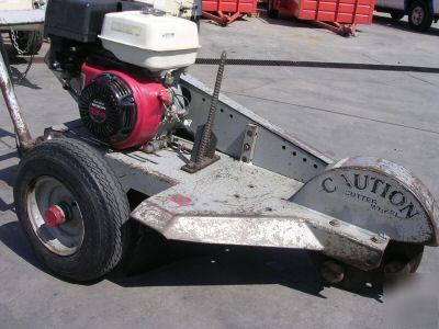  stump grinder 13 hp honda engine no 