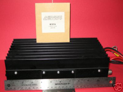 Mirage B1016 - 2 meter power amplifier