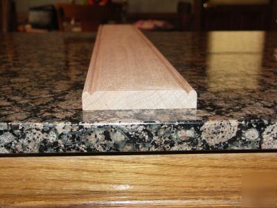 4 1/2 inch beaded red oak chair rail moulding molding