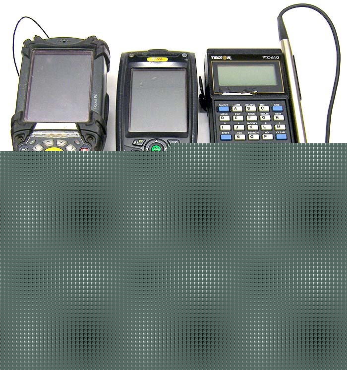 Lot 3 motorola HC700-g symbol MC9063 ptc-610 pc scanner
