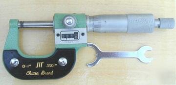 New digital outside micrometer 0-1