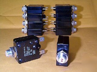 Potter & brumfield reset circuit breaker W58-XB1A4A-10