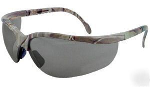 Radians realtree safety glasses hw series smoke