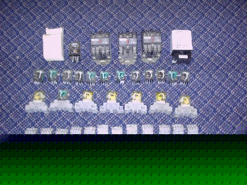 Allen-bradley ice cube relays & control mixed lot 40 pc