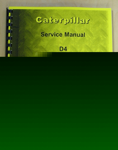 Caterpillar D4 service manual (ct-s-D4)