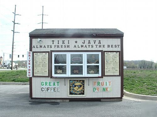 Concession stand/kiosk/free standing building 