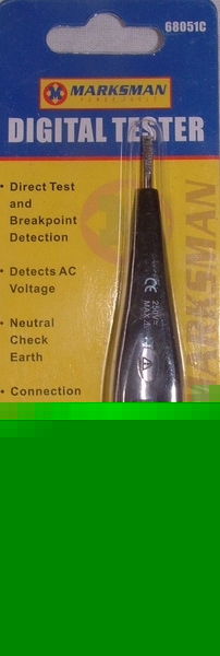 Digital ac/dc 12V-250V voltage neutral tester 680514