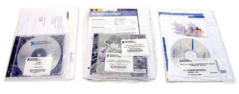 Lot national instruments daq daqmx software combo kit