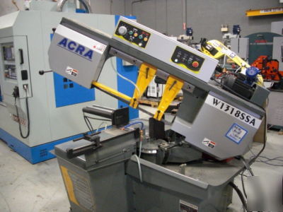 New acra W1318SA semi automatic miter bandsaw 