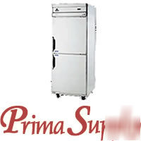 New coldtech commercial 21CU.ft. ss 2HALF door freezer
