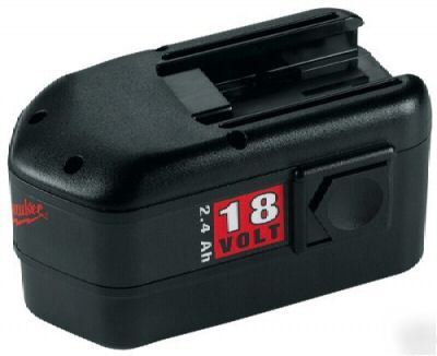 New milwaukee 18 volt 2.4 a-h battery ( ) no 