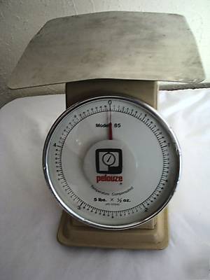 Pelouze 5 lb scale deli produce grocery bakery model 85