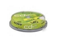 Sony cd-r 80MIN-700MB 48X (10) 10CDQ80NSPD