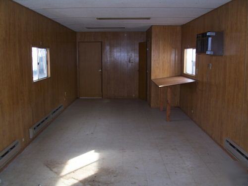 Office trailer 12' x 60', 56' box, a/c, used 