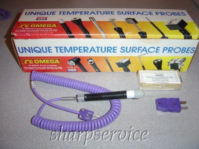 Omega 88007E temp temperature surface probe e type 250C