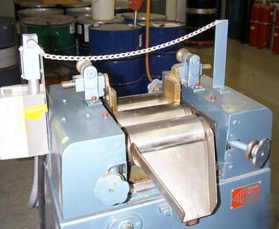 4 in.x 8 in. kent/keith laboratory three roll mill#6647
