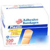 Acme plastic adhesive bandages refill |1 box| 40600