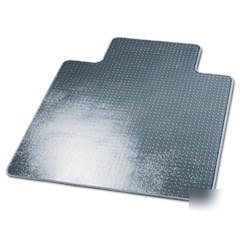 CM14233 office chair mat 45W x 53H for med pile carpet