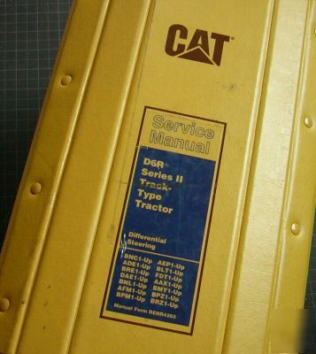 Cat caterpillar D6R dozer crawler service manual repair