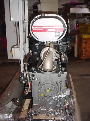 Edwards 20 hp vacuum pump with 4 hp booster rebuilt 