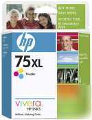 Hp no. 75XL color ink cartridge - 520 page graphic