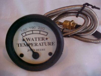 John deere tractor a, b, d, g ,h water temp gauge 