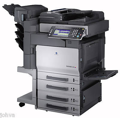 Konica minolta C352 color copier printer scan fax 148K