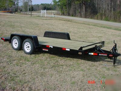 New 10,400# equipment trailer for tractors, & equip.