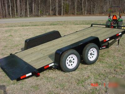 New 10,400# equipment trailer for tractors, & equip.