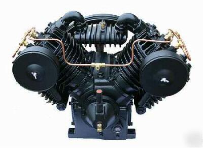 New 10 horsepower air compressor pump, cast iron - 