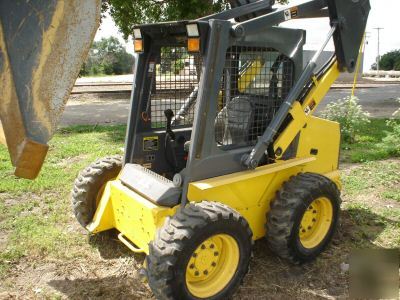 New 2001 holland LS160 skid steer loader only 630 hrs 