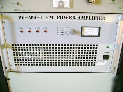 New brand custom built 5 kw fm tube radio transmitter