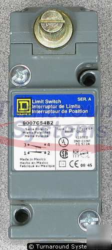 New square d 9007C54B2 heavy duty limit switch, 
