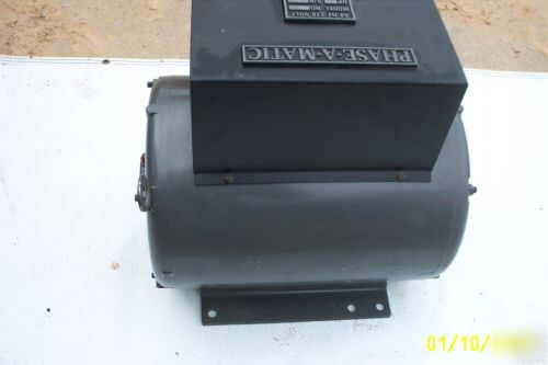 Phase-a-matic 15 hp rotary phase converter R15