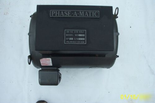 Phase-a-matic 15 hp rotary phase converter R15