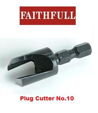 Plug cutter no. 10 woodworking furniture cabinet making