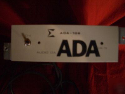 Sigma electronics ada-106 audio amp