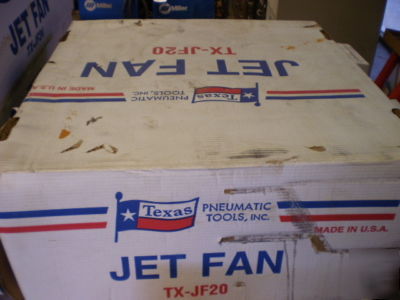 Texas pnaumatic tx-JF20 jet fan