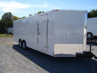 2010 24FT enclosed v-nose 10,000# gvw 