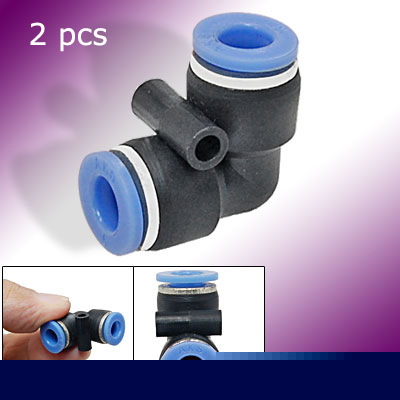 6 to 6MM l-connector push in round pneumatic fittings