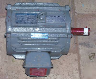 A o smith 3 hp a/c motor 208-230/460 v 1745 rpm 3 phase