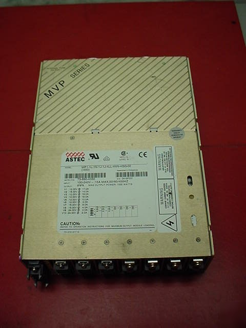 Astec MP1 regulated dc power supply 10-24VDC 2.0-18AMP