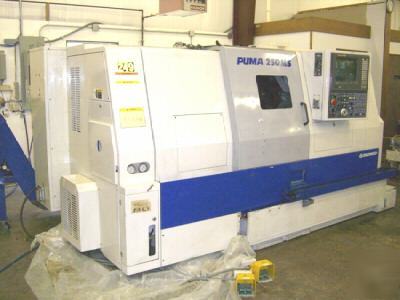 Daewoo puma 250MSB turning center, cnc lathe