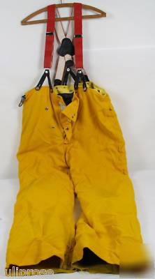 Globe turnout gear bunker pants nomex aramid size 36