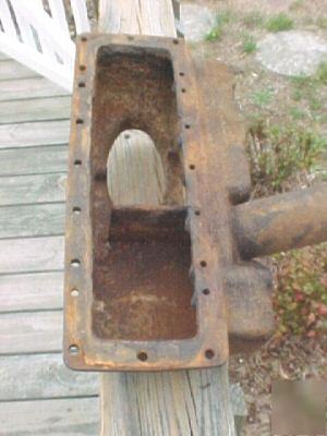 John deere unstyled b radiator top